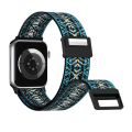 [autismaut] Applicable Apple Watch Watchband applewatch Leopard Pattern Strap Magnetic Watch-Buttom 18/20/22mm. 