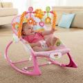 Infant to Toddler Rocker with sleeping sound/Baby Rocking Chair (Pink). 