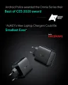 Aukey PA-B4 Omnia Duo 65W Dual-Port PD Fast Charger Dynamic Detect Quick Charge Wall Charger Charging Station for phone tablet. 