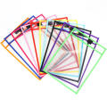 Calligraphy File Bag Transparent Document Bag PVC File Bag Dry Wipe Document Bag Dry Wipe Bag Erasable File Bag. 