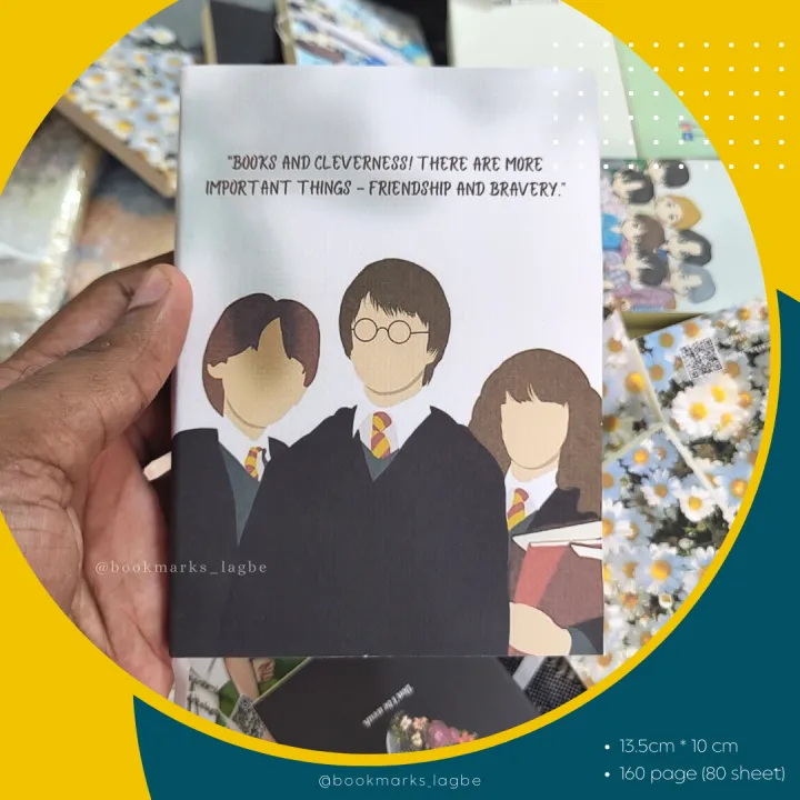 Harry%20potter%20Small%20Pocket%20Notebook-%20Notebook/sketchbook/sketchpad%20for%20drawing,%20sketching,%20writing%20with%20classic%20look%20-%20Image%202