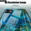 For Xiaomi Poco C65 Phone Case Fashion Marble Pattern Phone Case Tempered Glass Protected Soft Silicone Bumper for Poco C65 Cover Casing HP.