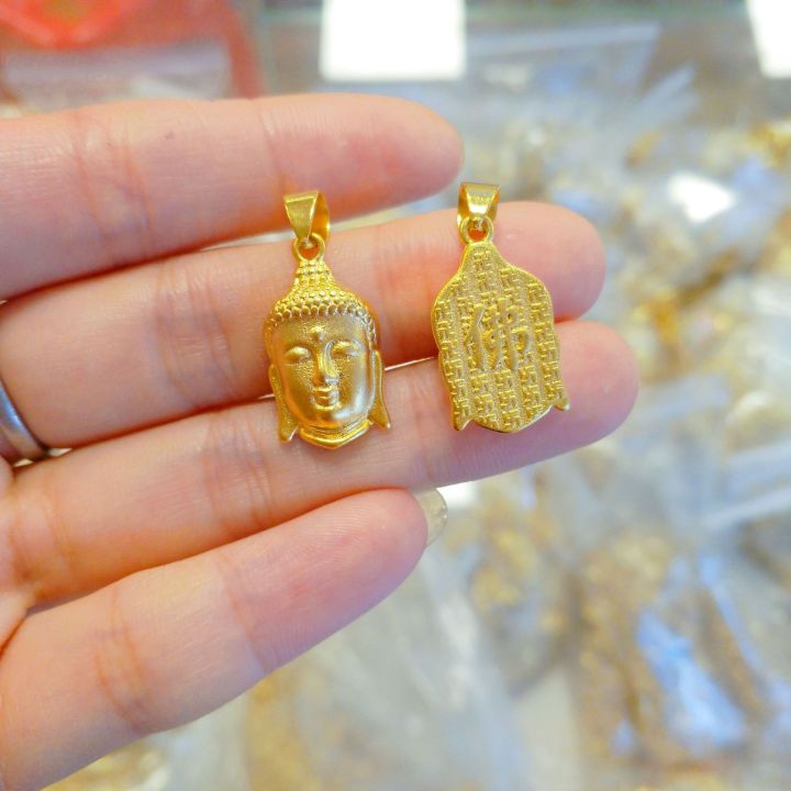 Vietnam%20Shajin%20Buddha%20Head%20Small%20Pendant%20Brass%20gold-plated%20Buddha%20head%20pendant%20black%20rope%20necklace%20for%20men%20and%20women%20-%20Image%206