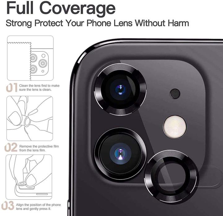 WSKEN%20Metal%20Ring%20Tempered%20Glass%20Camera%20Lens%20Protector%20for%20Apple%20iPhone%2011:%20Guard%20Your%20Camera%20with%20Style%20-%20Image%204