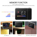 LED Digital Projection Alarm Clock Temperature Thermometer Desk C. 