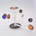 Model of the nine planets of the solar system, DIY science and technology, small production, children's handmade science experiment equipment, science teaching aids.