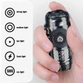 Three-Eyed Monster Mini Flash Super Power Flashlight, German Three-Eyed Monster Mini Flash Super Power Flashlight, Three-Eyed Monster Mini Flashlight, Portable Mini LED Flashlight - (Black). 