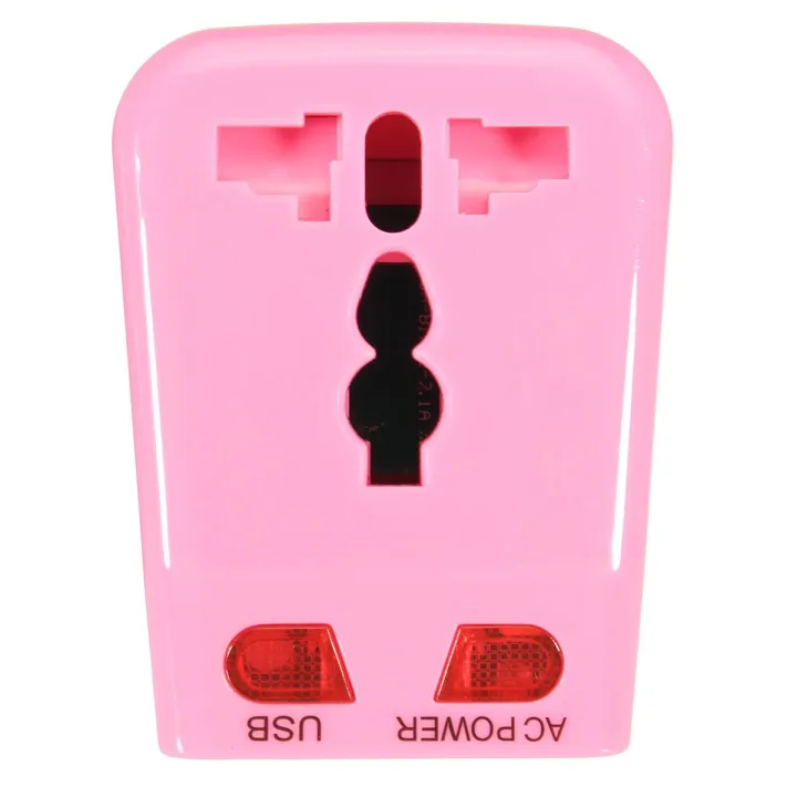 World%20Travel%20Adapter%20Dual%202%20USB%20Plug%20Charger%20Power%20Converter%20Adaptor%20Pink%20-%20Image%203