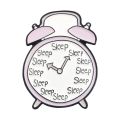 【beauty code store】Clock Music Bottle Enamel pins Sleep Alarm clock Fix Love Dream Bottle Brooches Badges Lapel pin Gift for. 