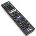 LCD/LED Smart TV Remote net - Black. 