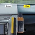 RAYHONG Car Plastic Parts Agent Dash Board Auto Interior Clean Restore Wax Coating Paste Car Maintenance Plastic Exterior Recovery Restorer Trim Long-lasting Cleaner Agent Refresh Restoration Hydrophobic Coating Car. 