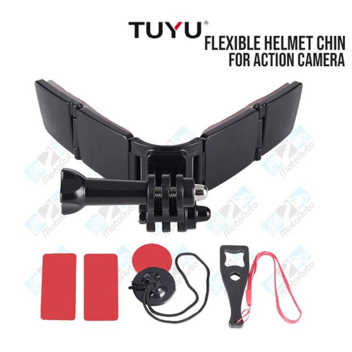 TUYU Flexible Helmet Chin Mount