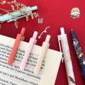 New 0.5mm Black Refill Lucky Writing Pen General Purpoe tudent Writing Office tationery 6Pc Chinee tyle Retro Puh Core Neutral Pen.