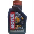 Motul 7100 10W40 4T 100% Synthetic 4-Stroke Engine Oil (1 Liter). 