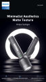 Philips Rechargeable Flashlight Torch LED USB Portable Torches, 4 Modes Aluminum Alloy Torchlight, LED Infinitely Dimmable Ultra-long Zoom for Camping.