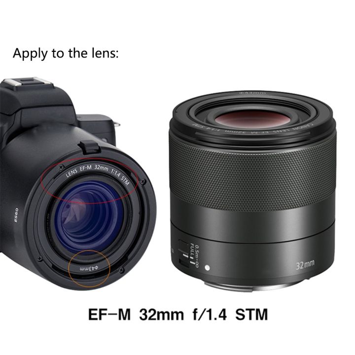 Lens%20Hood%20for%20Canon%20Micro-Single%20Camera%20EF%20-M%2032%20MM%20F%20/%201.4%20STM%20Lens%20-%20Image%202