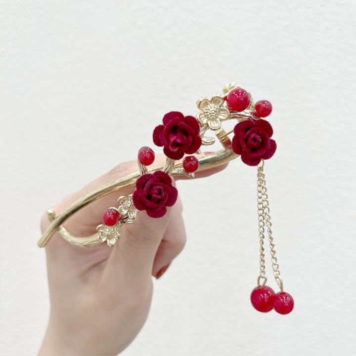 Trendy%20Ancient%20style%20plum%20blossom%20twist%20clip%20one-line%20clip%20female%20back%20of%20the%20head%20summer%20temperament%20hairpin%20exquisite%20high-end%20headdress%20hair%20accessories%20-%20Image%204