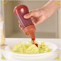 350ml Squeeze Condiment Bottles With Nozzles Ketchup Mustard Hot Sauces Olive. 
