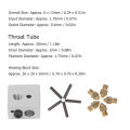 3D Printer Nozzle Kit, Professional 15Pcs 3D Printer Heating Block Kit Practical for Replacement.
