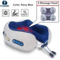 Neck Massager Rechargeable U Shape Massage Electric Stress Pain Relieve Shoulder Pillow. 