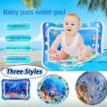 Summer Toys Baby Water Mat PVC Inflatable Cushion Infant Toddler Water Play Mat for Children Early Education Developing Baby Toy. 