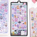 Creative Candy Ghost Rabbit Drop 3D Relief Stickers Scrapbooking Diy Diary Stationery Sticker Decor Cute Aesthetic Stickers. 