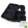 Ice Cube Trays Release Silicone Diamond Shaped 6 Grids Ice Trays with Spill-Resistant Removable Lid Stackable DIY Home Ice Cube Molds with Small Funnel for Chilled Drinks.