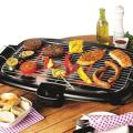 Electric BBQ Grill Machine - Black. 