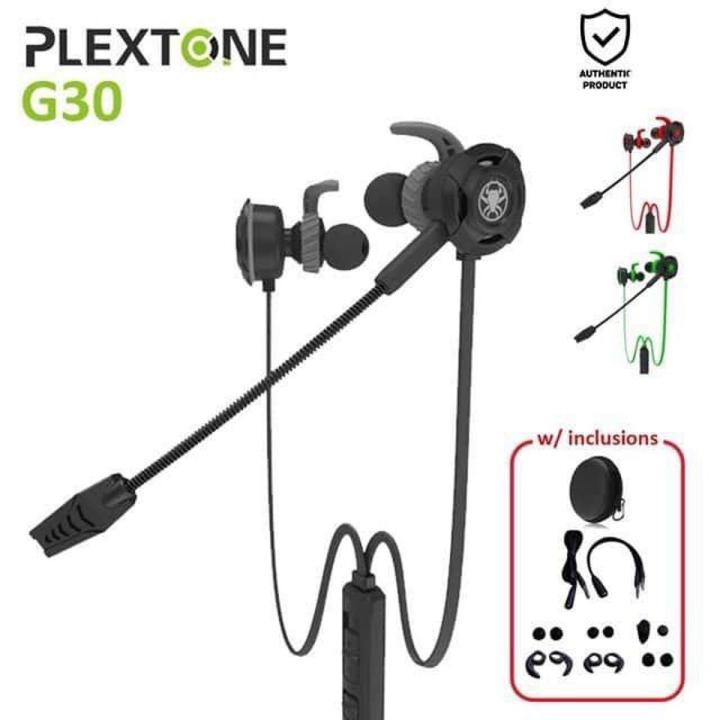 Earphone gaming plextone g30 sale