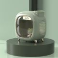 Bedroom humidifier small office gift car purification double spray portable high value cute aroma diffuser wireless. 