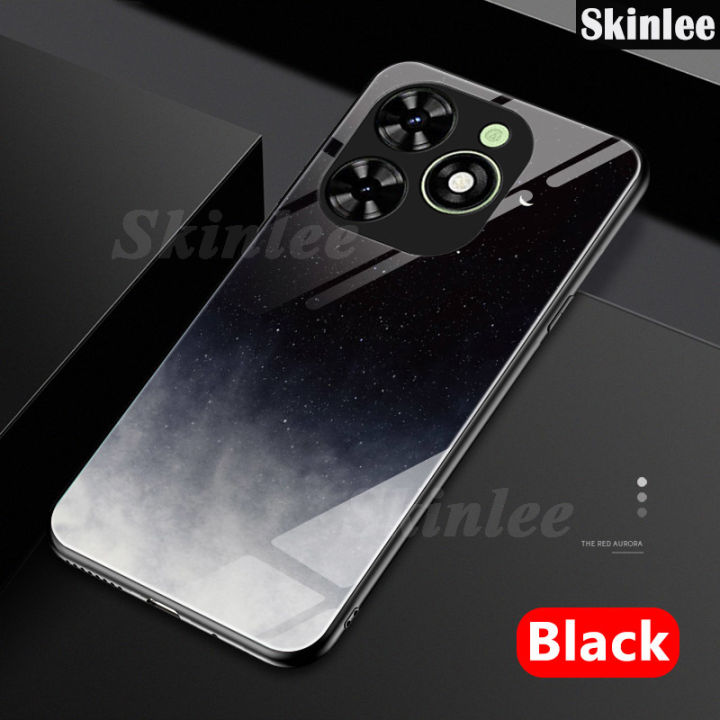 Phone%20case%20For%20Tecno%20Spark%2020C%2020%20Back%20cover%20Tempered%20Glass%20Cover%20Starry%20Sky%20Mirror%20Couple%20Design%20cover%20For%20Tecno%20Spark%2020%2020C%20Cover%20cases%20-%20Image%204