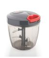 Large Handy and Compact Chopper Handy Quick Cutter for Kitchen, 5 Blade Stainless Steel -900ml - kitchen accessories. 