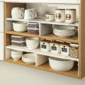 Kitchen storage rack, cabinet storage rack, countertop layered multifunctional seasoning rack, household shelf. 