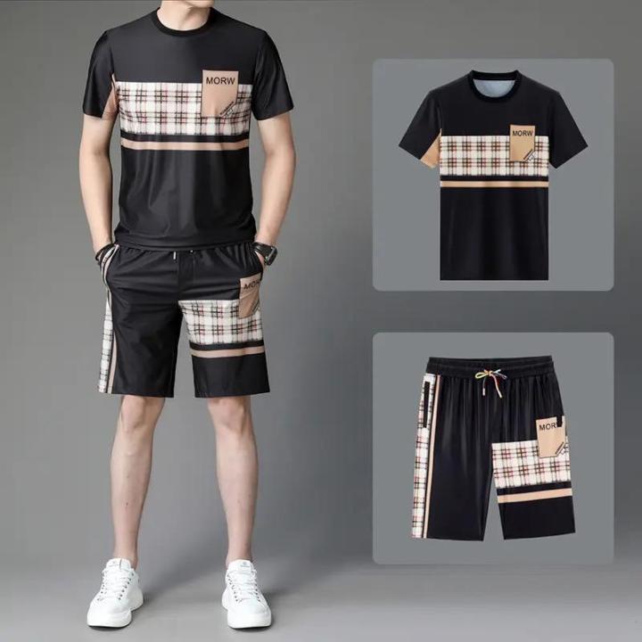 Black Combo T-Shirts & Pants for Men - Stylish Matching Sets - Easy to Use And Maintain - Comfortable and Fashionable T-Shirts and Pants