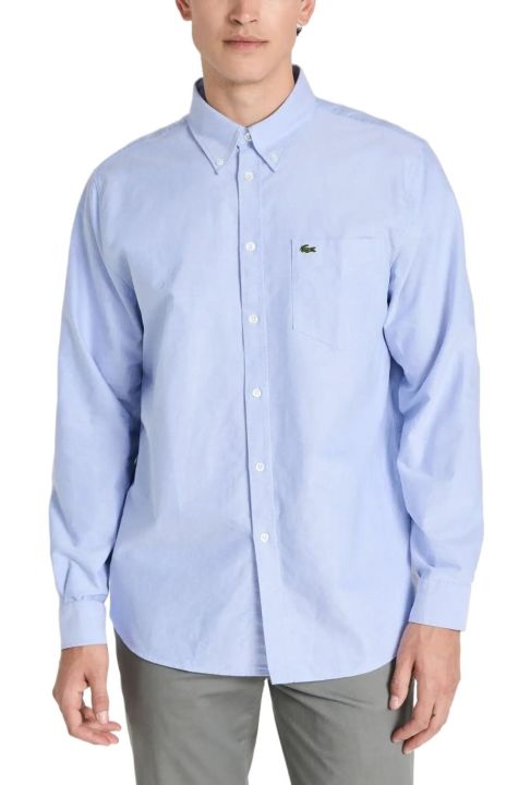 Man's%20Cotton%20Oxford%20Shirt,%20Full%20Sleeve%20Pocket%20Shirt%20Formal%20Shirt%20For%20Men%20-%20Sky%20Blue%20-%20Image%203