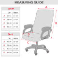 M/L Size Office Stretch Spandex Chair Cover Anti-Fouling Computer Seat Cover Removable Office Chair Cover For Home Hotel. 