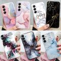 Case For Samsung A34 5G Back Cover Protective Silicone Funda Fashion Marble Stone Texture Coque For Samsung Galaxy A34 A 34 Capa.