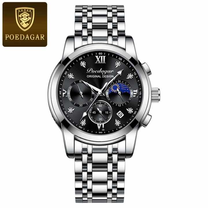 POEDAGAR%20805%20Three%20Small%20Dials%20Men%20Watch%20Waterproof%20Quartz%20Watches%20Stainless%20Steel%20Band%20Wristwatch%20-%20Image%203