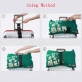 Add a bag strap travel luggage suitcase adjustable belt straps color random. 