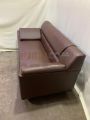 Rolled Arm 2 Seater Sofa - Chocolate. 