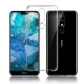 Nokia 7.1 Transparent TPU Phone Case Cover. 