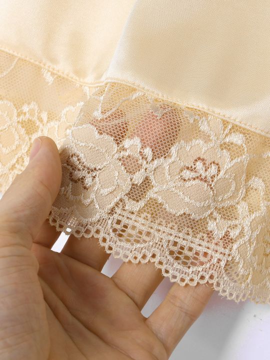 Womens%20Girls%20Ice%20Silk%20Half%20Slips%20Underskirt%20Basic%20Soft%20Lace%20Trim%20Petticoat%20Underdress%20Intimates%20Safety%20Long%20Skirt%20Underwear%20-%20Image%206