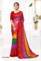 Indian Silk Georgette Chunri Print Saree.. 