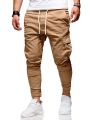 Mens Cargo Casual Solid Multi-pocket Trousers Pants Plus Size Joggers Sweatpants Male Cool Sport Pants. 