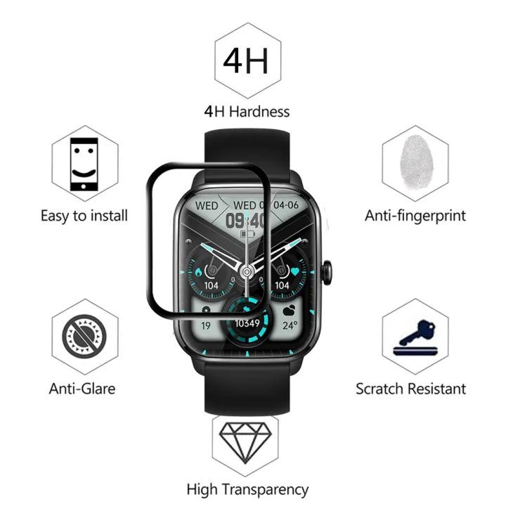 For%20Colmi%20C60%20Smartwatch%20PMMA%20Plastic%20Full%20Coverage%20Screen%20Protector%20-%20Image%204