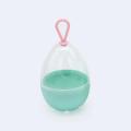1PC Beauty Egg Organizer Makeup Blender Puff Holder with Lanyard Dustproof Oval Eggshell Makeup Tool Box Beauty Accessories. 