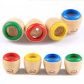 Wood Bee-eye Interesting Effect Magic Kaleidoscope Explore Baby Kids Children Learning Educational Puzzle Toy.