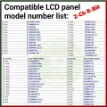 LVDS 2Ch 8bit 30 Pin Right Power Clip Hook System for 1920x1080 1440x900 1600x900 1920x120 resulation.