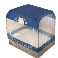 In summer, the new model is free of installation of dustproof mosquito nets, and in summer, it is fully surrounded by anti-fall baby encrypted anti-mosquito double-door yurts. 