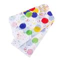 Disposable PEVA Plastic Tablecloth Birthday Party Decoration Thickened Baby Dessert Table Scene Layout. 